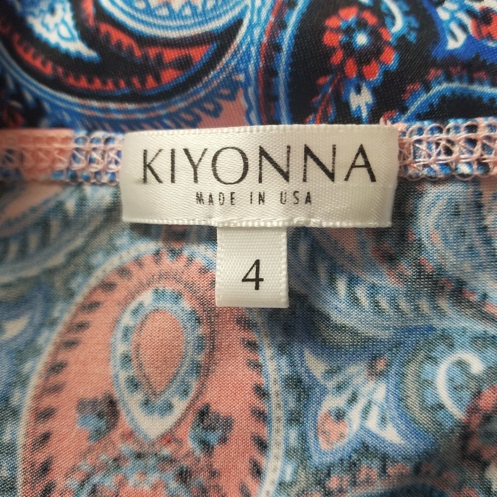 Kiyonna Plus Size Whimsy Wrap Dress Midi - Picture 5 of 9